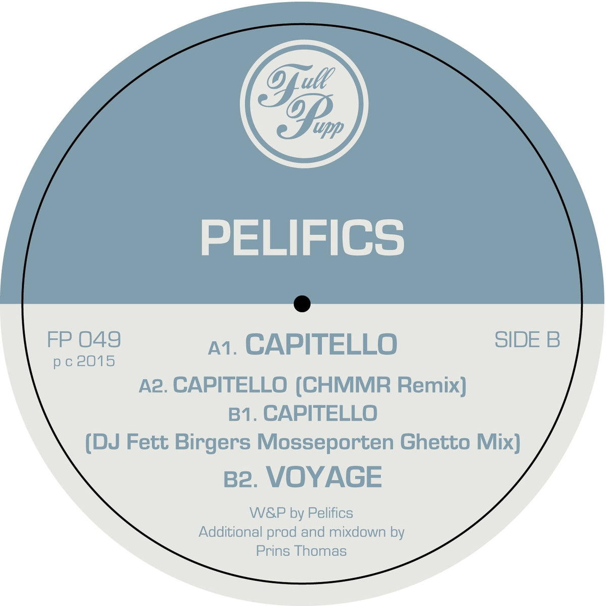 Pelifics – Capitello vinyl cover
