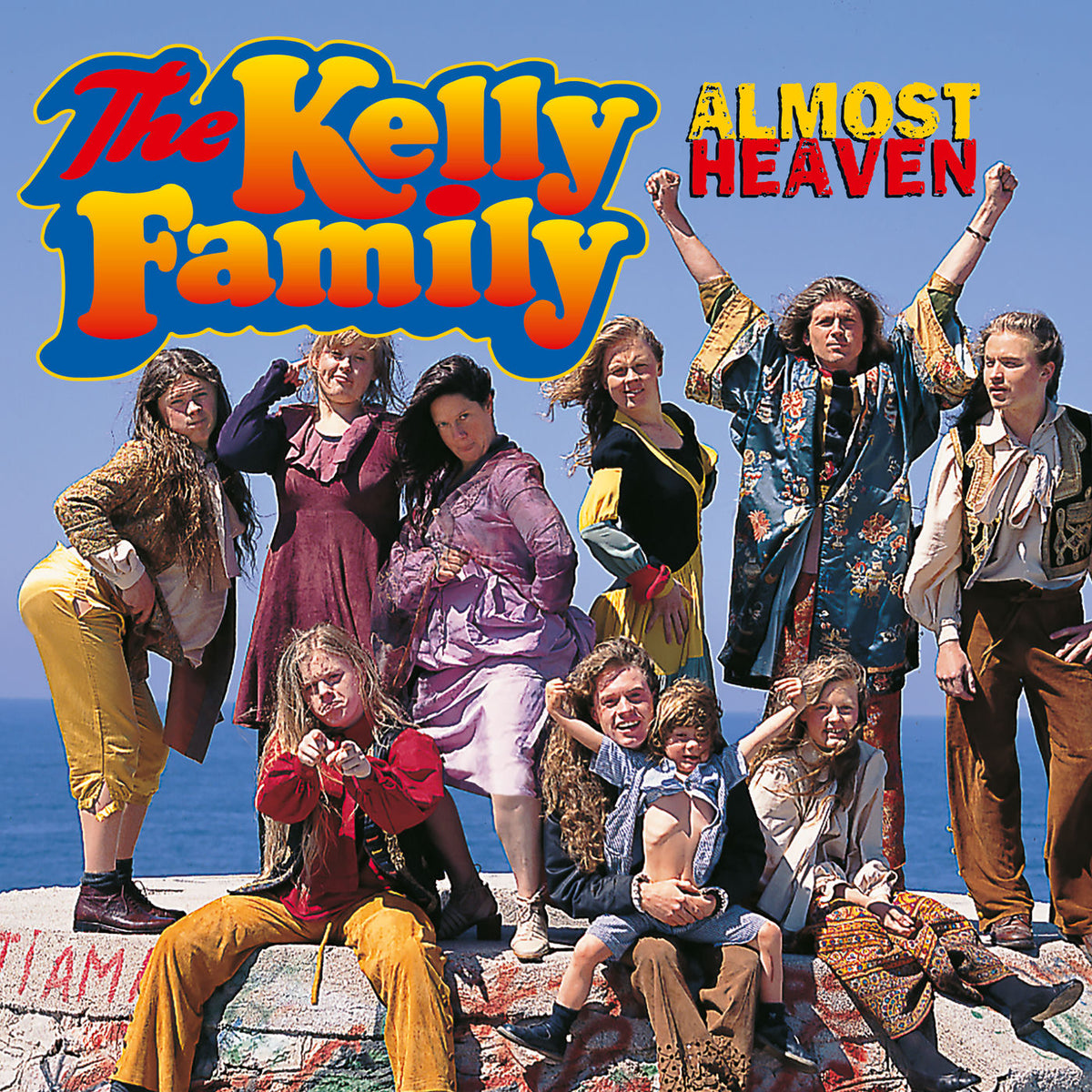Kelly Family – Almost Heaven vinyl record cover