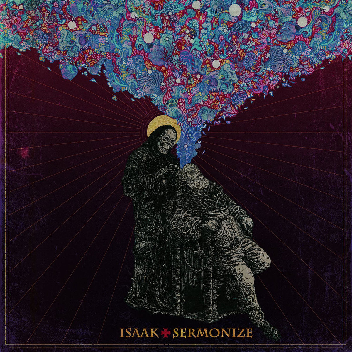 Isaak – Sermonize (RED VINYL LTD) vinyl record cover
