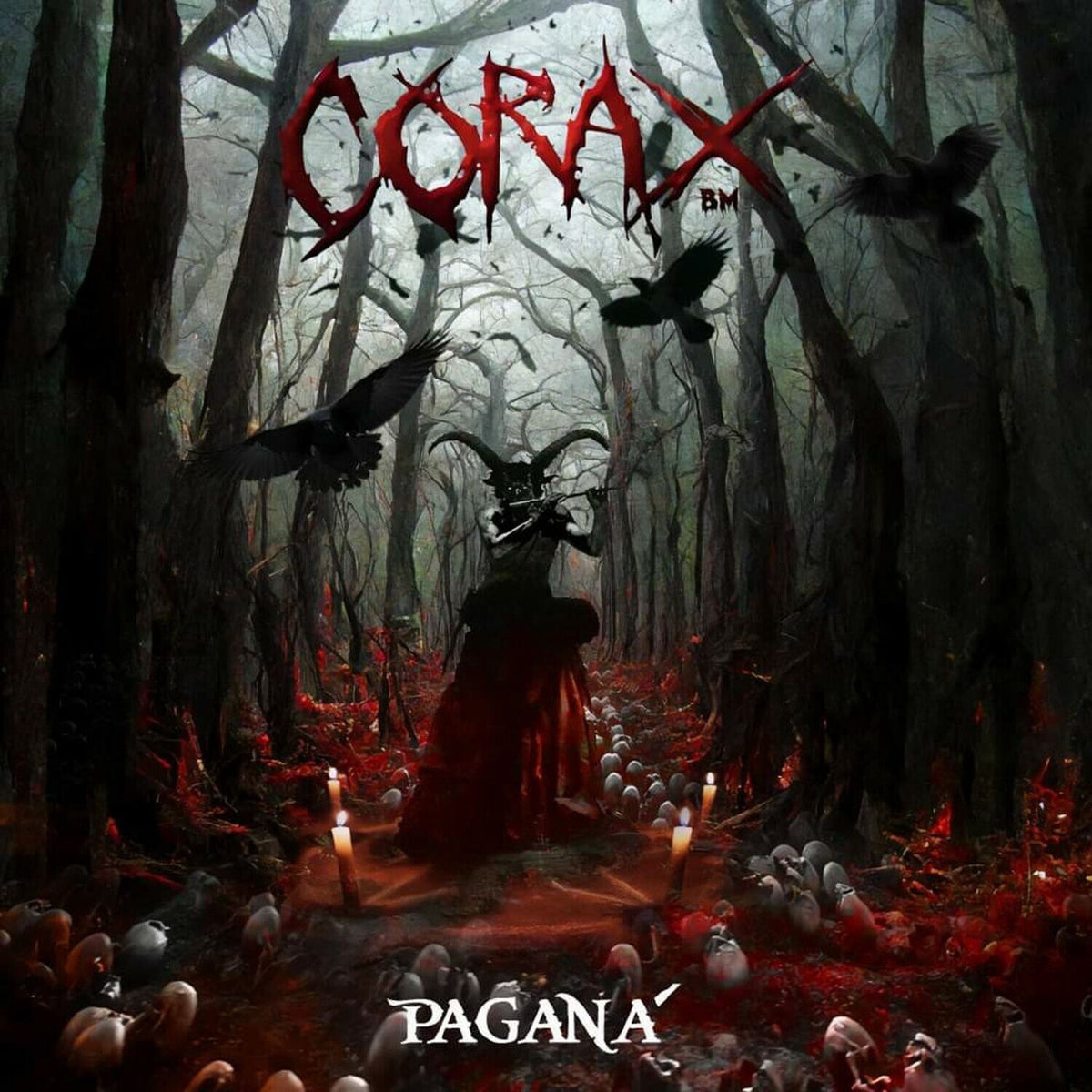 Corax B.M. – Pagana vinyl record cover