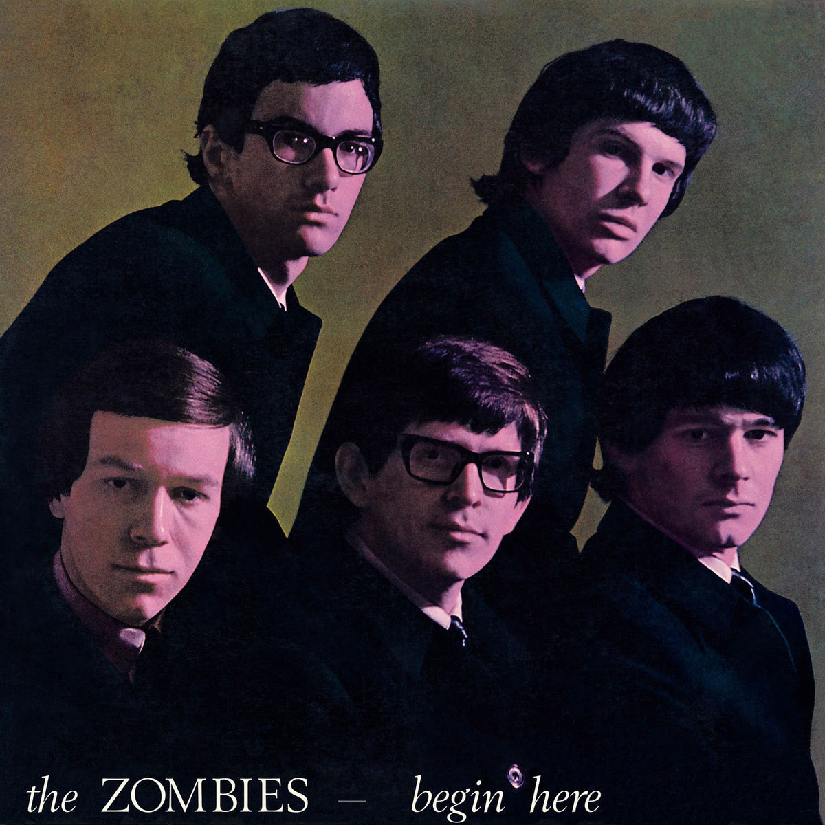The Zombies – Begin Here (Mono Remastered) vinyl record cover