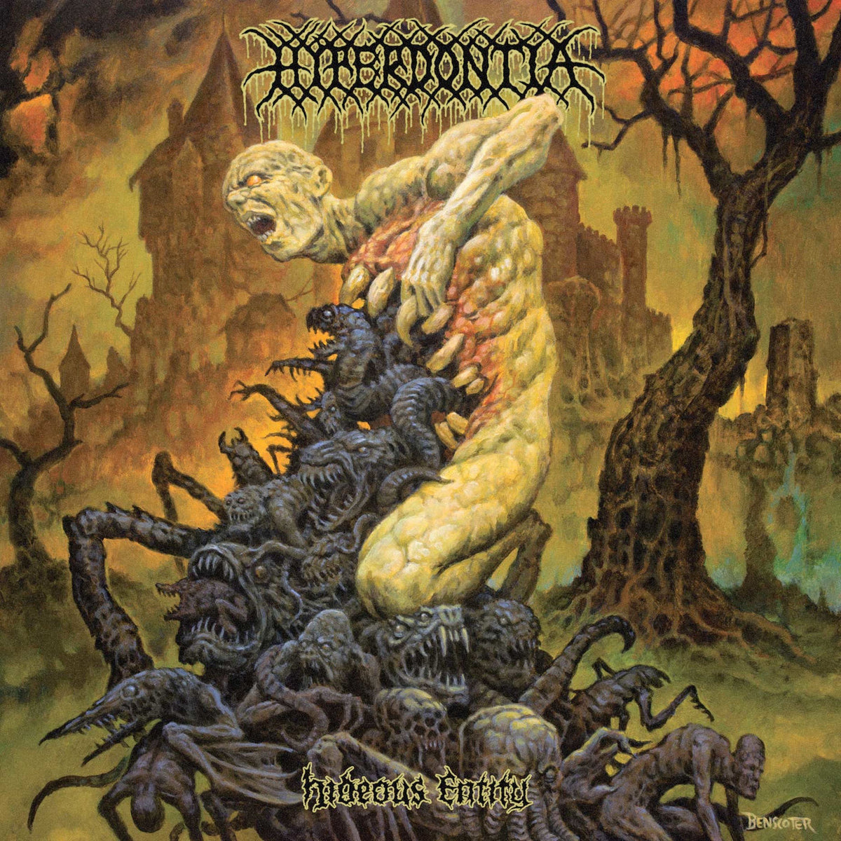 Hyperdontia – Hideous Entity vinyl cover
