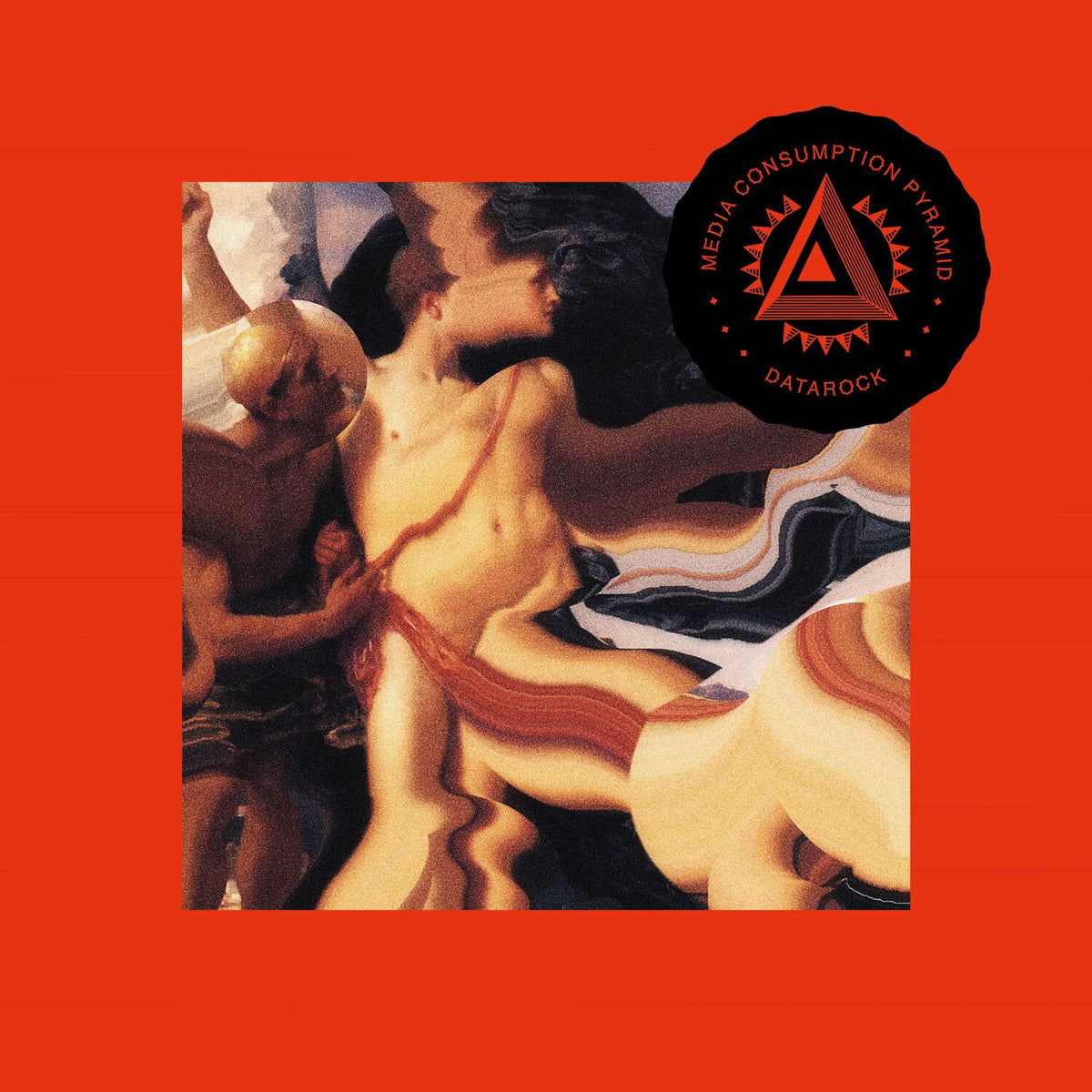 Datarock – Media Consumption Pyramid vinyl record cover