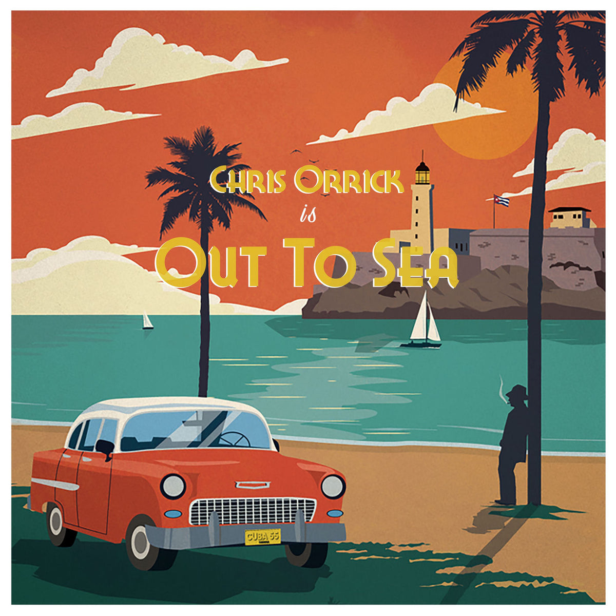 Chris Orrick – Out to Sea vinyl cover
