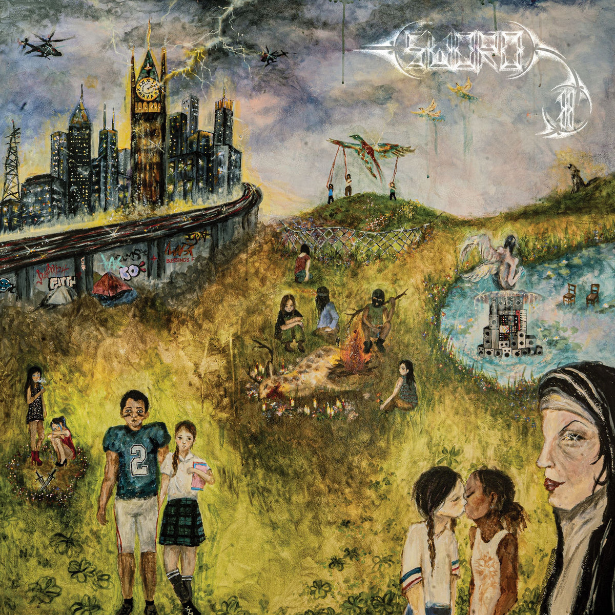 Sword II – Electric Hour vinyl record cover