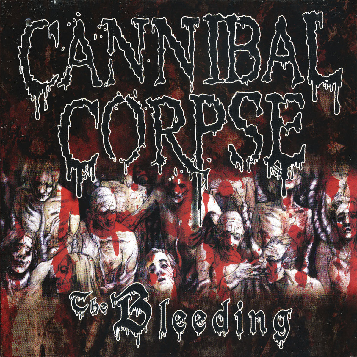 Cannibal Corpse – The Bleeding (White Vinyl) (Phd Exclusive) vinyl record cover