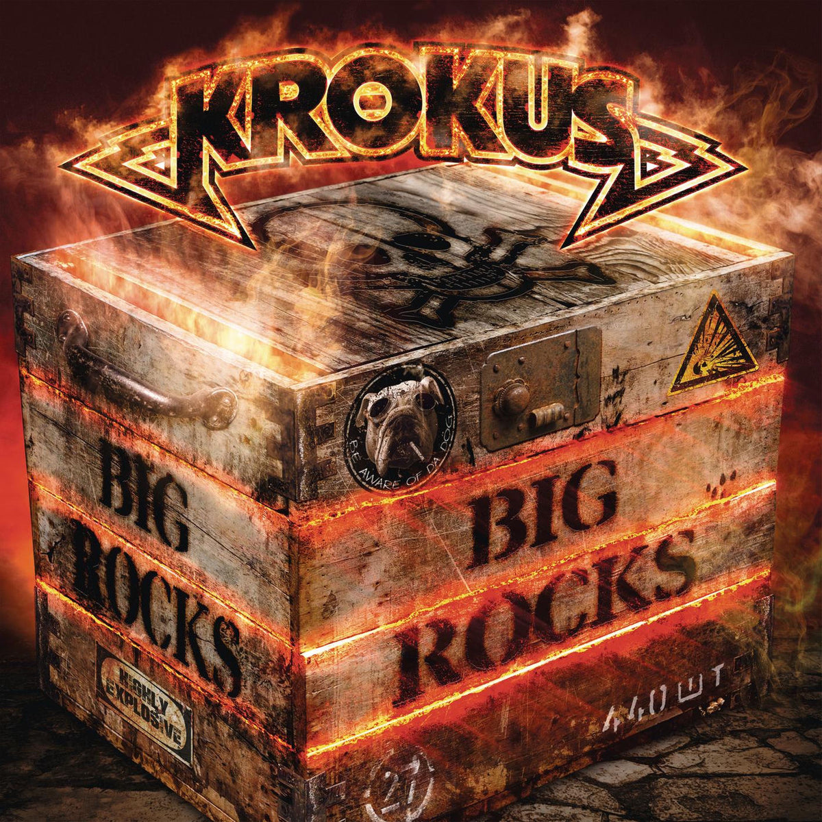 Krokus – Big Rocks vinyl record cover