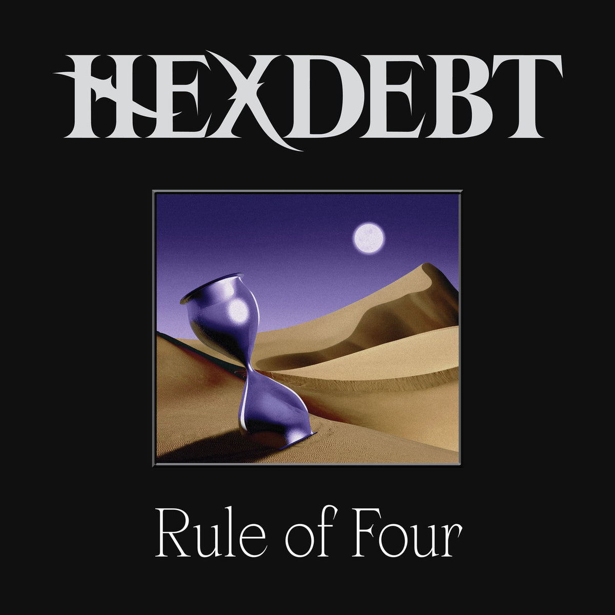 Hexdebt – Rule of Four (Coloured Vinyl) vinyl record cover