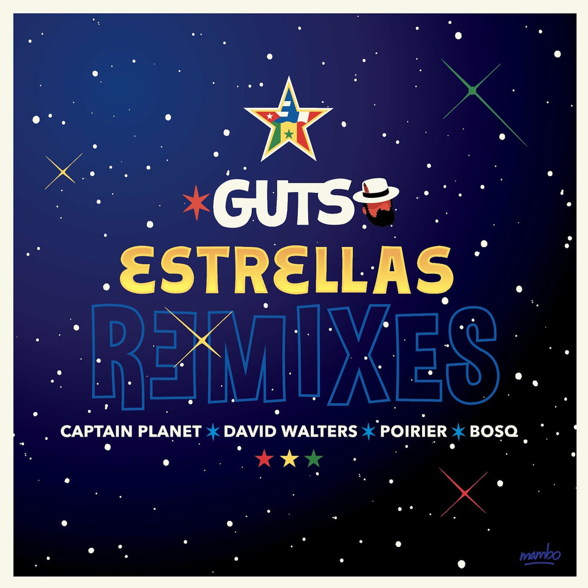 Guts – Estrellas Remixes vinyl cover