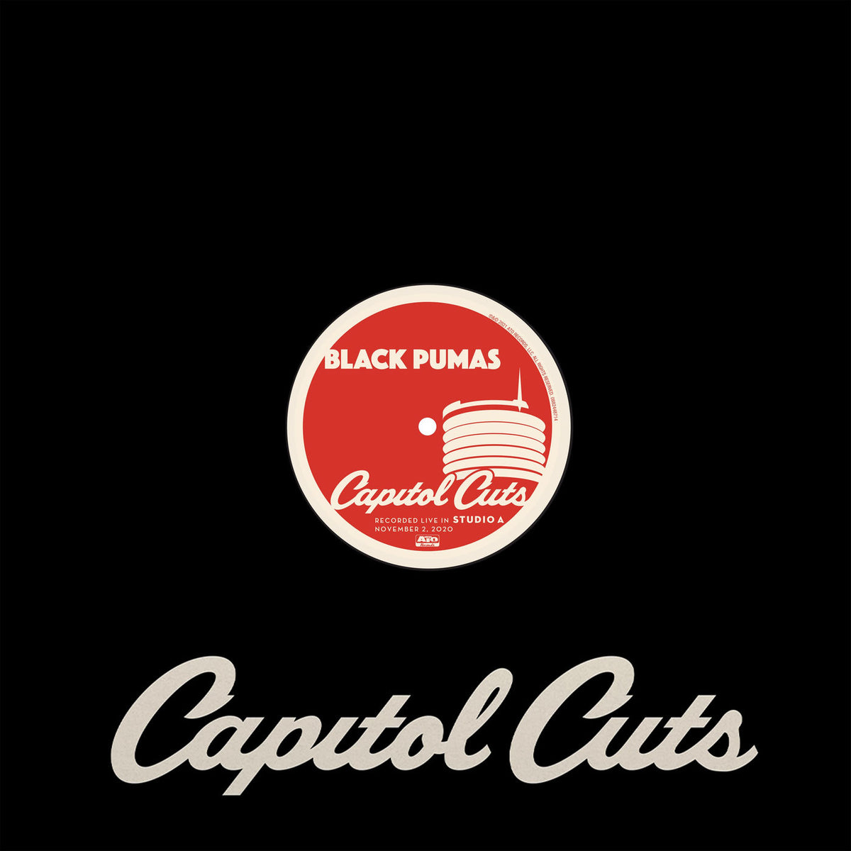 Black Pumas – Capitol Cuts vinyl record cover