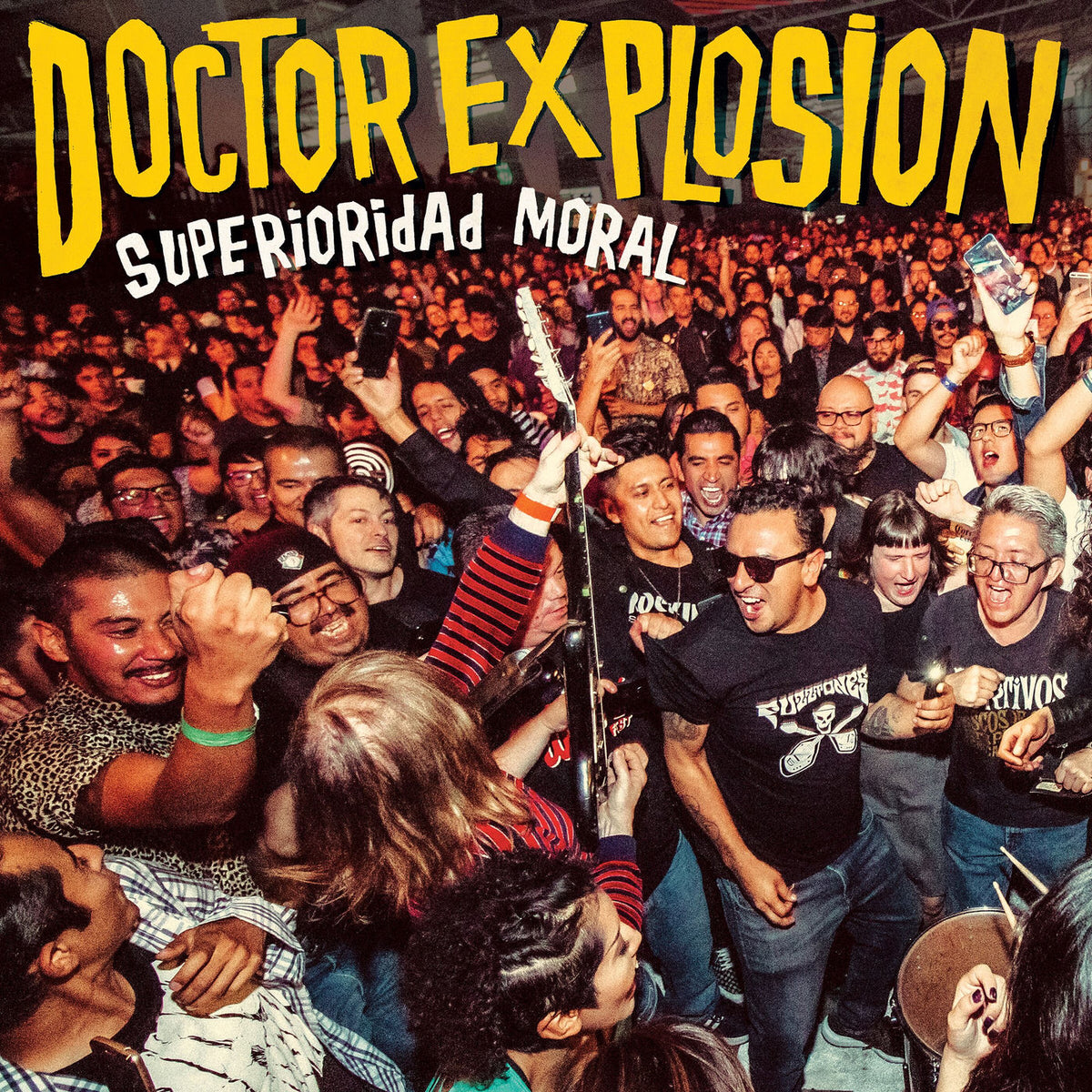 Doctor Explosion – Superioridad Moral vinyl record cover