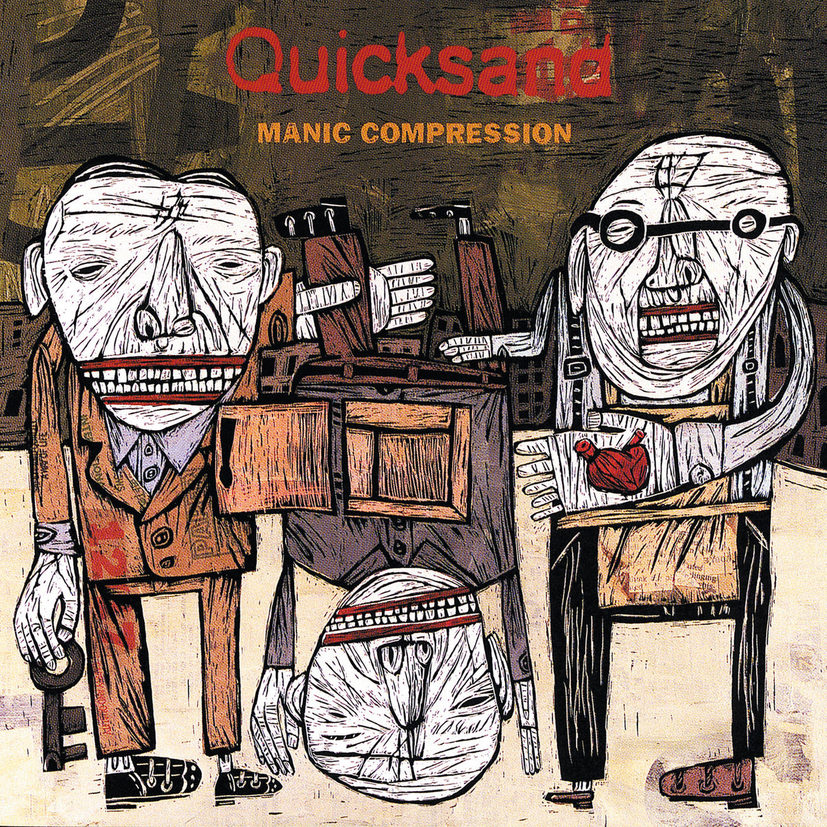 Quicksand – Manic Compression vinyl cover