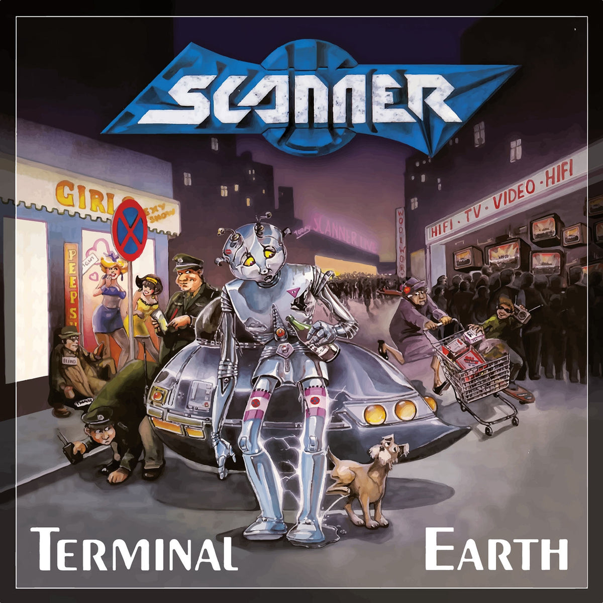 Scanner – Terminal Earth vinyl record cover
