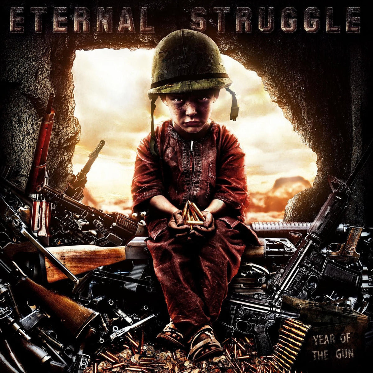 Eternal Struggle – Year Of The Gun vinyl record cover