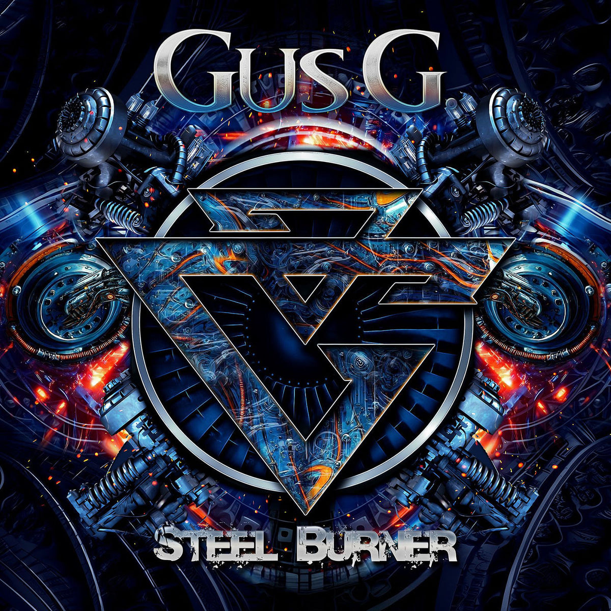 Gus G. – Steel Burner vinyl record cover