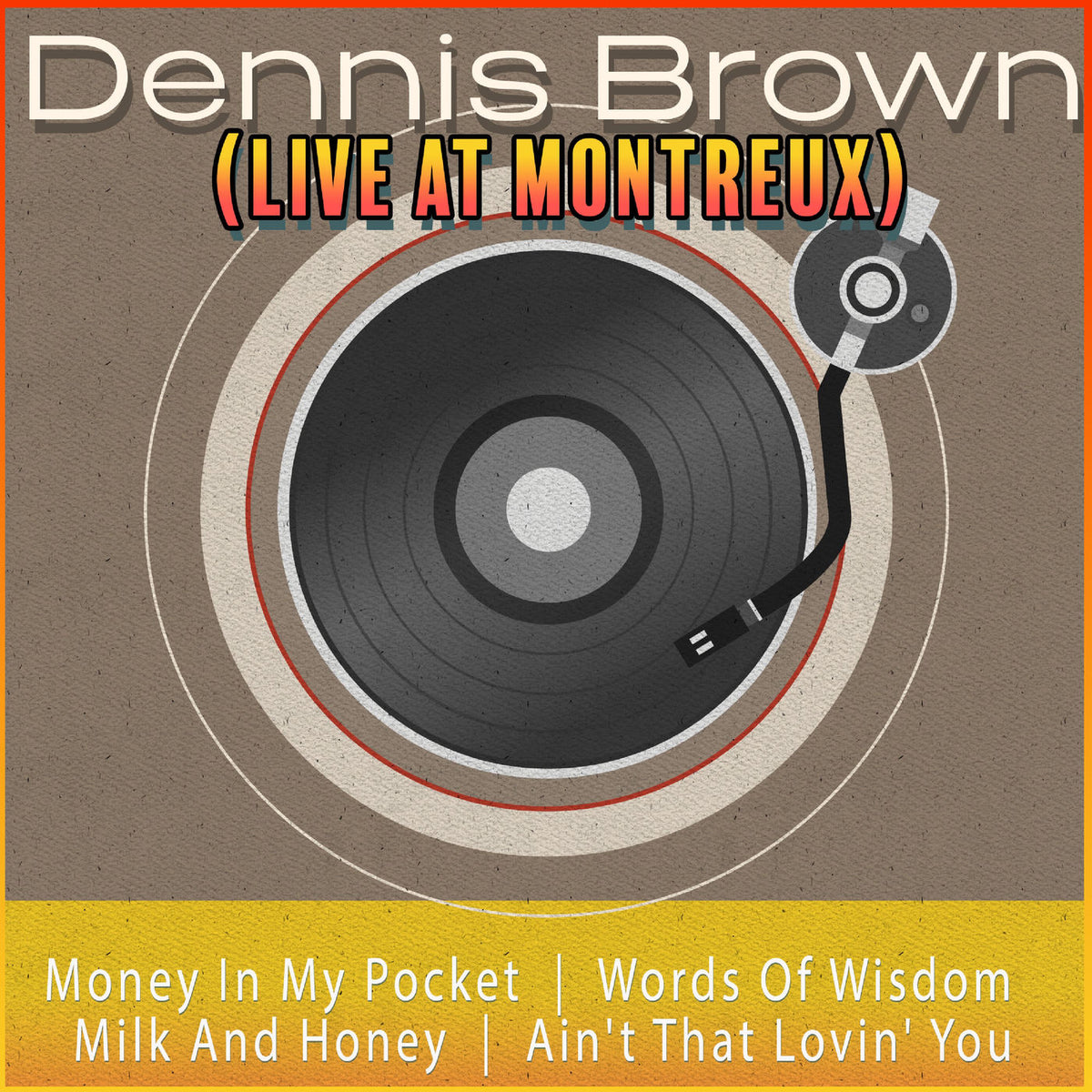 Dennis Brown – Money in My Pocket vinyl record cover