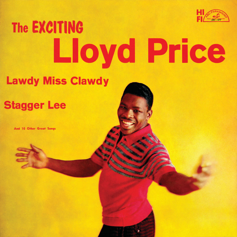 Lloyd Price – The Exciting Lloyd Price vinyl record cover