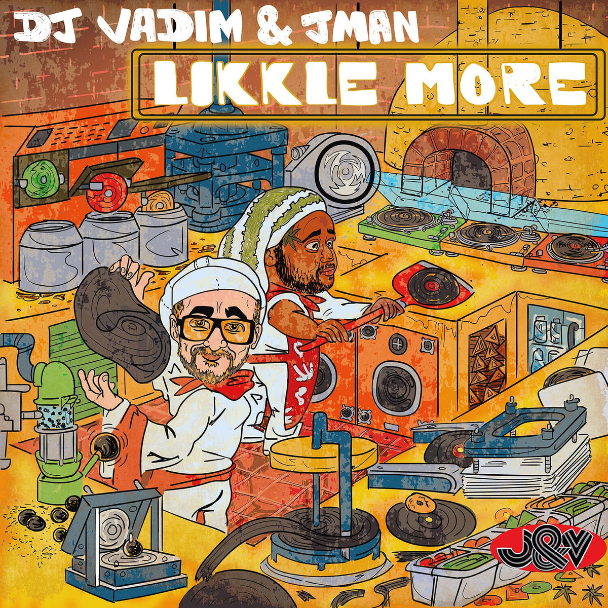 DJ Vadim – Likkle More vinyl cover