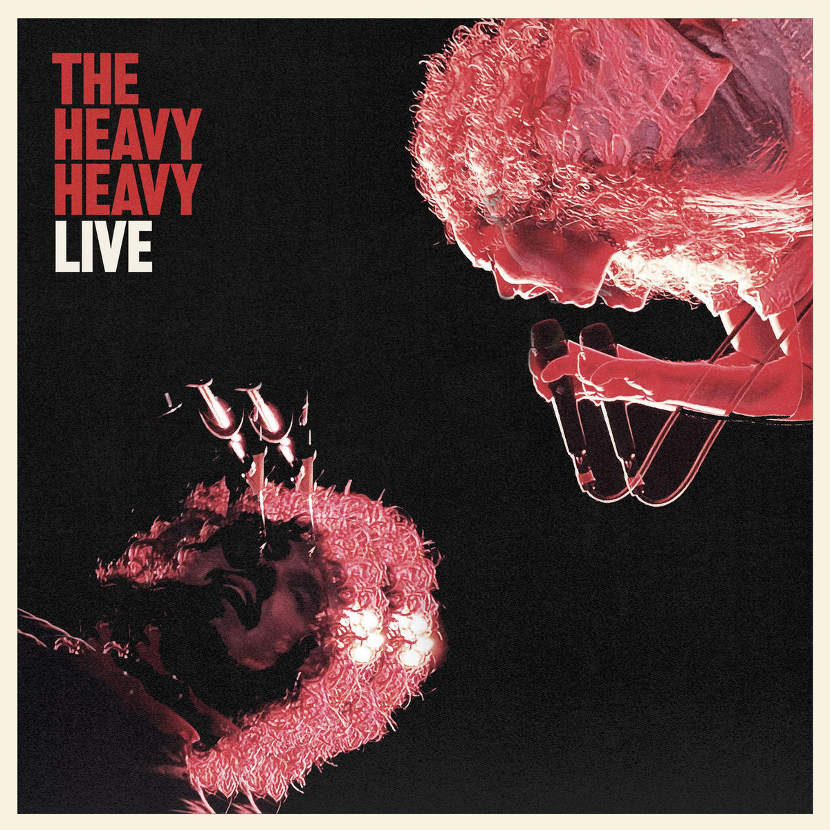 The Heavy Heavy – Live vinyl record cover