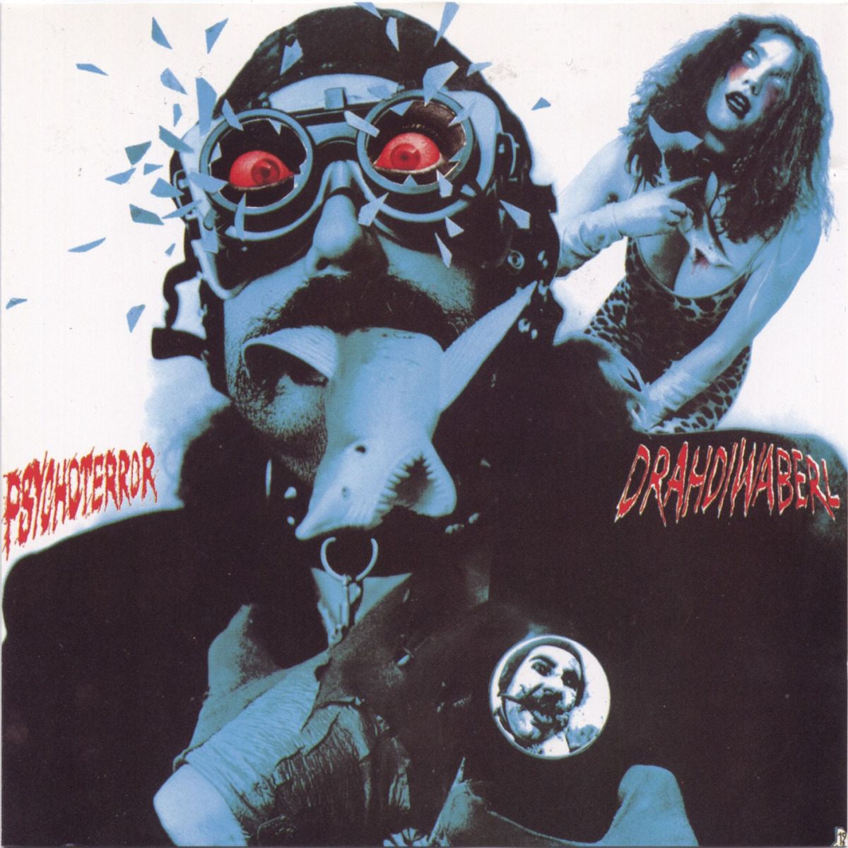 Drahdiwaberl – Psychoterror vinyl record cover