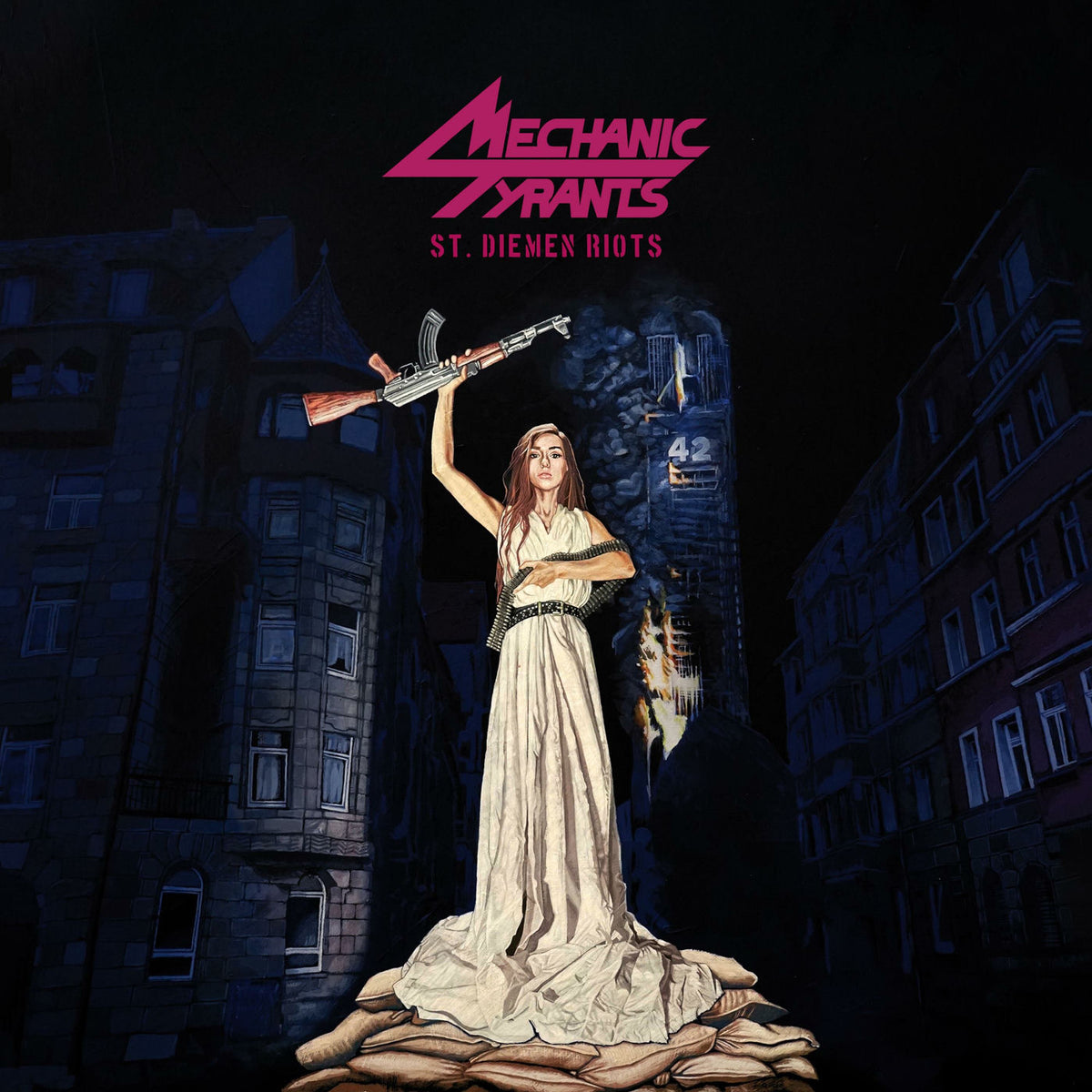 Mechanic Tyrants – St. Diemen Riots vinyl record cover