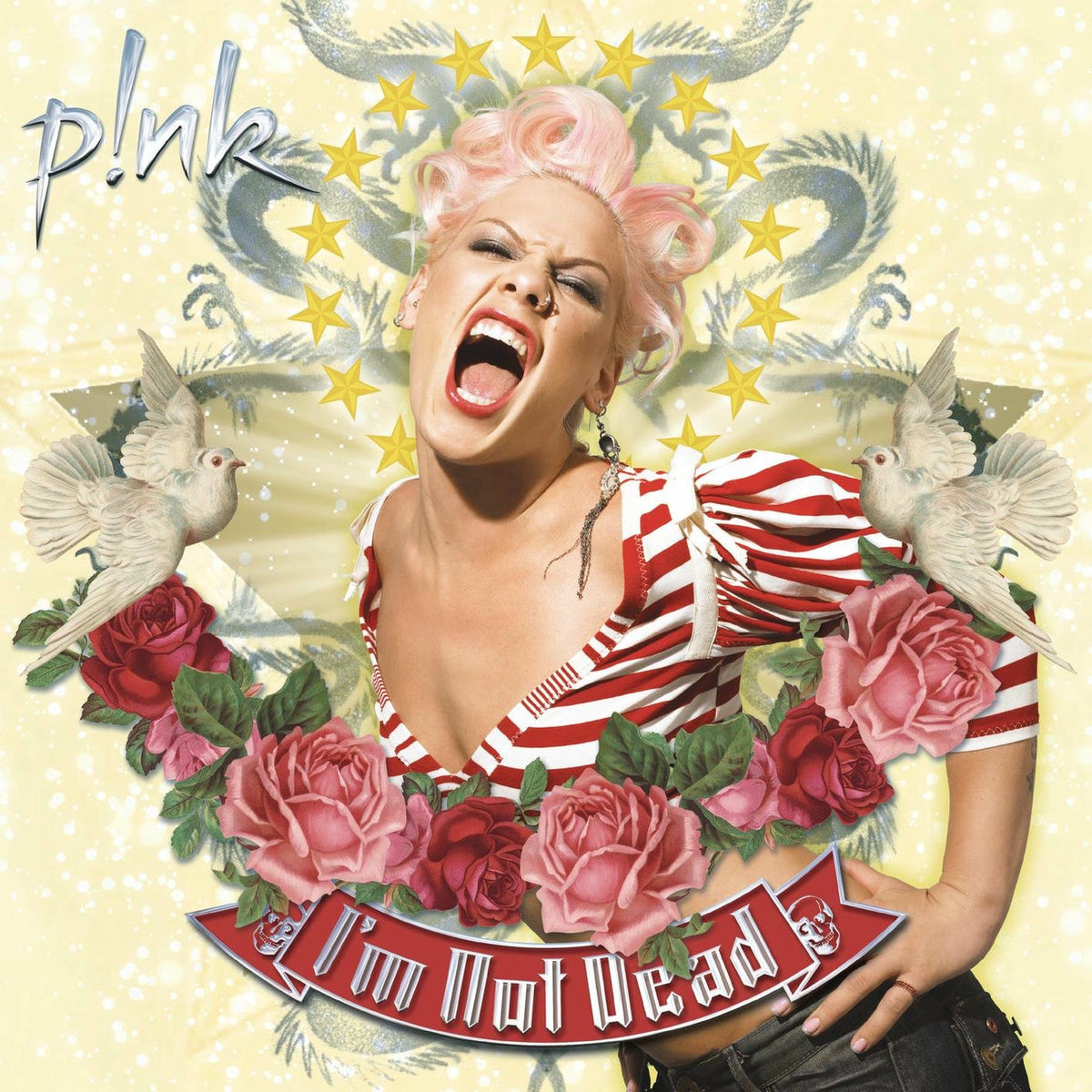 P!NK – I'M Not Dead vinyl record cover
