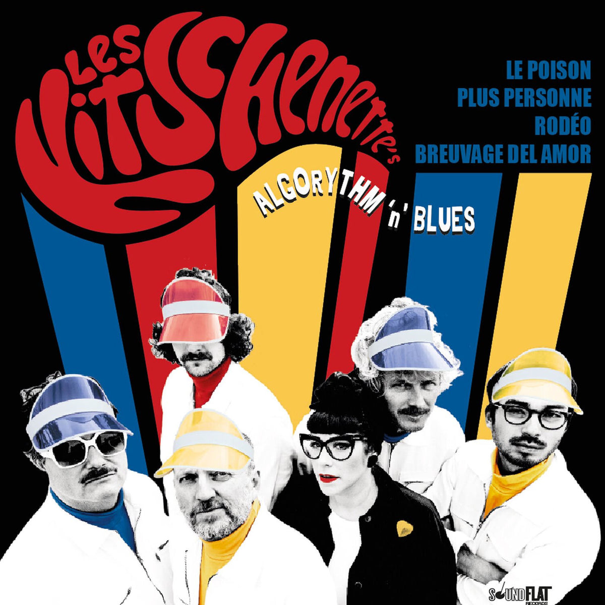 Les Kitschenette's – Algorythm'n’Blues vinyl cover