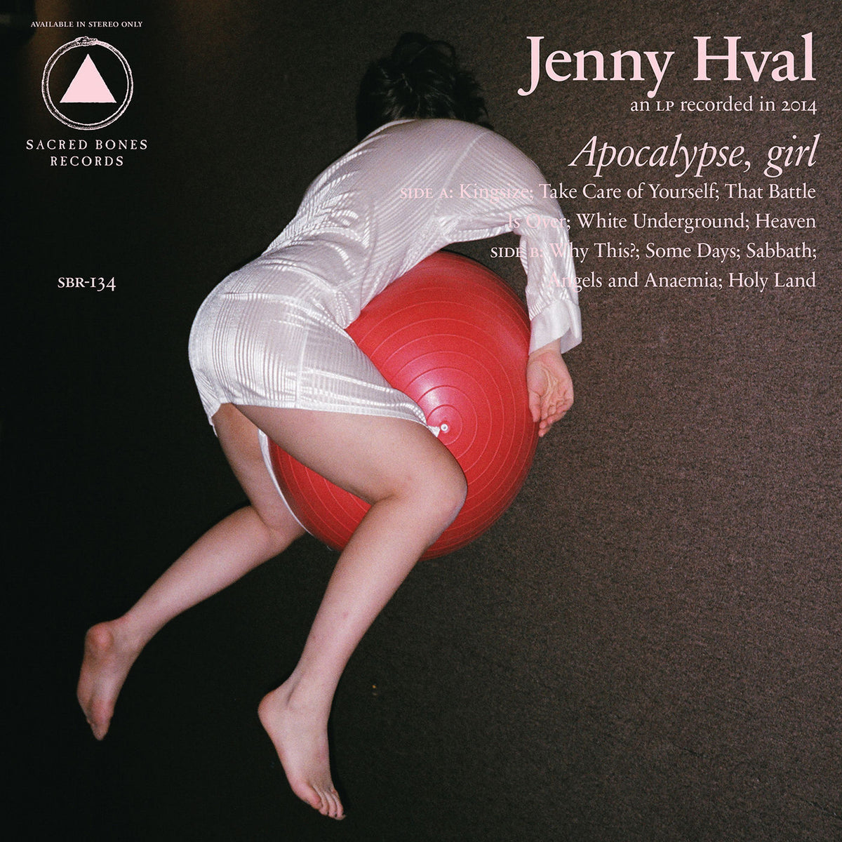 Jenny Hval – Apocalypse, girl vinyl cover
