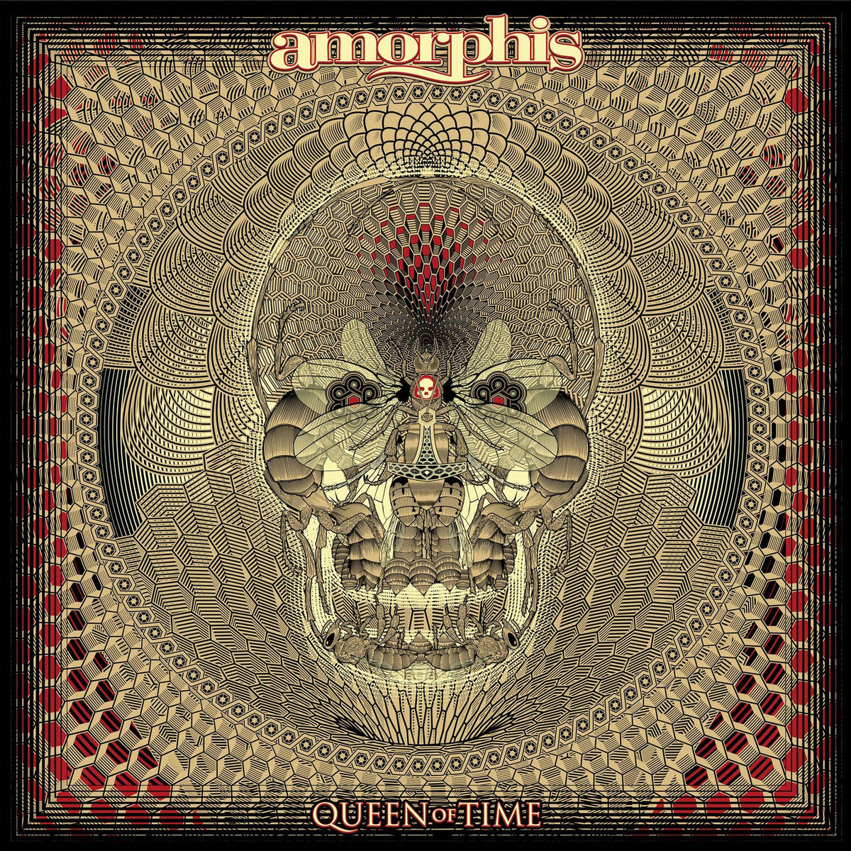 Amorphis – Queen Of Time (Live At Tavastia 2021) (2LP) vinyl record cover