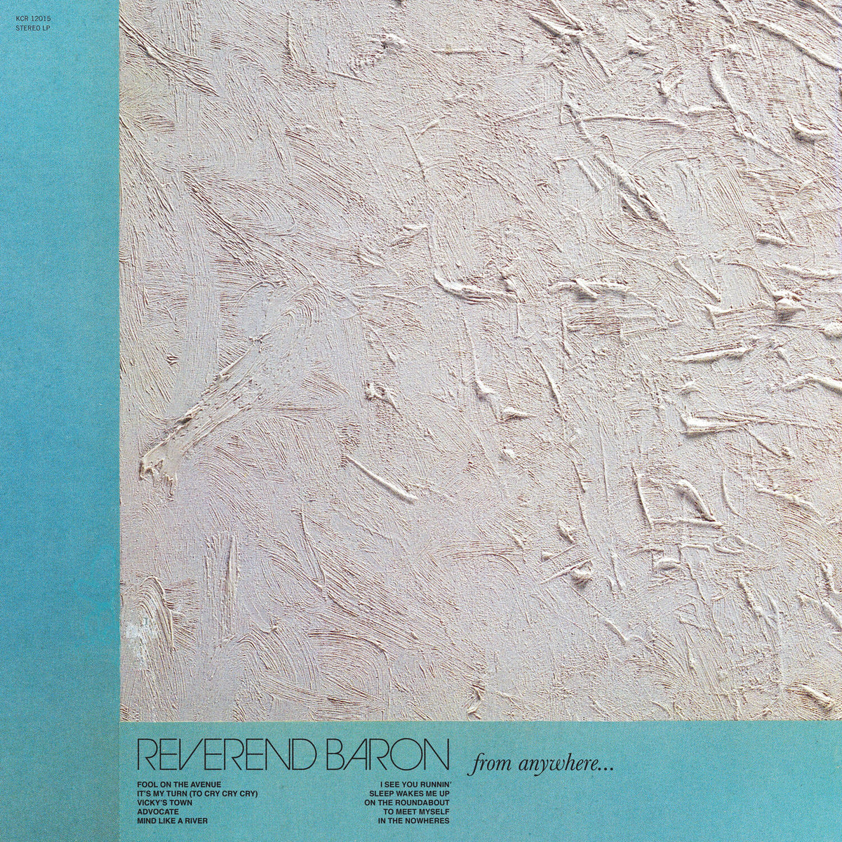 Reverend Baron – From Anywhere vinyl record cover