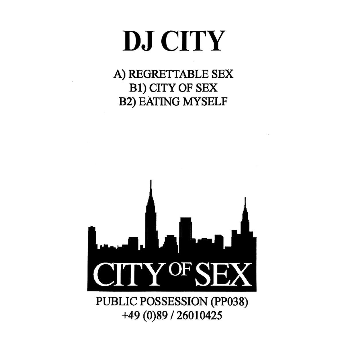 DJ City – City of Sex vinyl cover