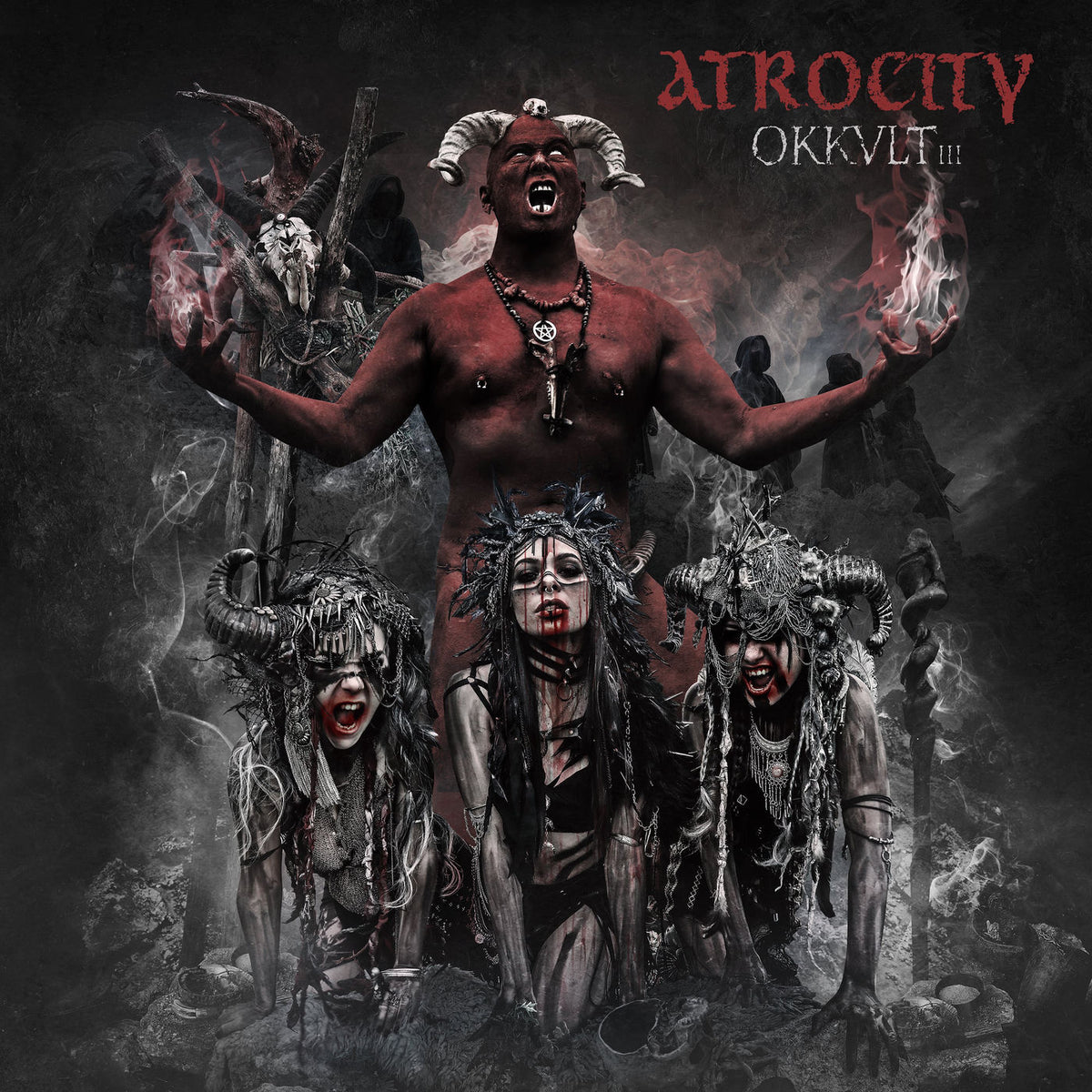 Atrocity – Okkult III vinyl record cover