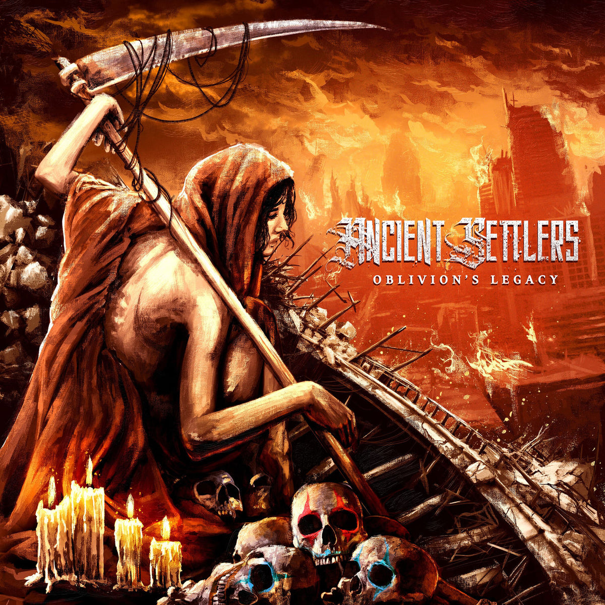 Ancient Settlers – Oblivion's Legacy vinyl record cover