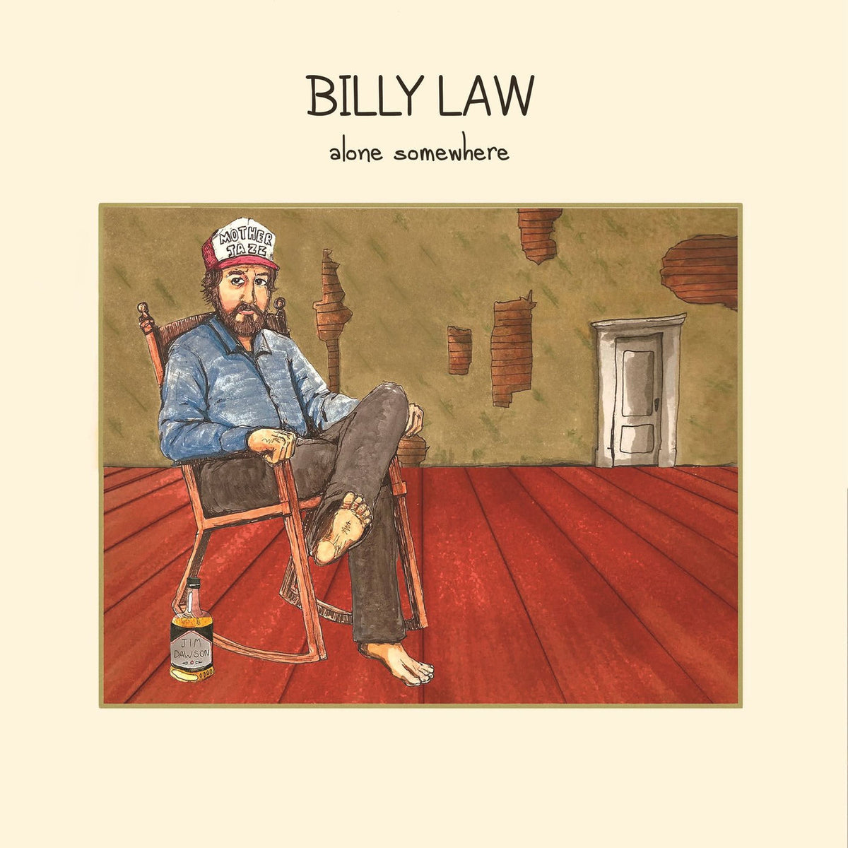 Billy Law – Alone Somewhere vinyl record cover