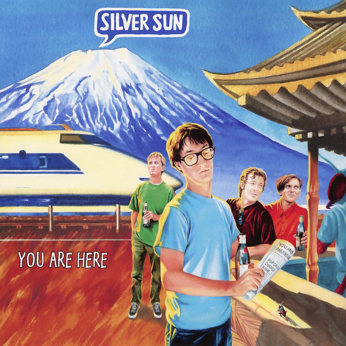Silver Sun – You Are Here vinyl record cover