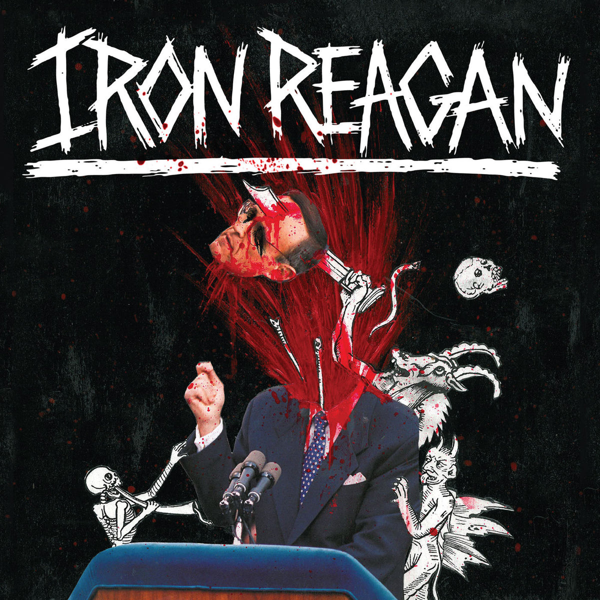 Iron Reagan – The Tyranny of Will vinyl record cover