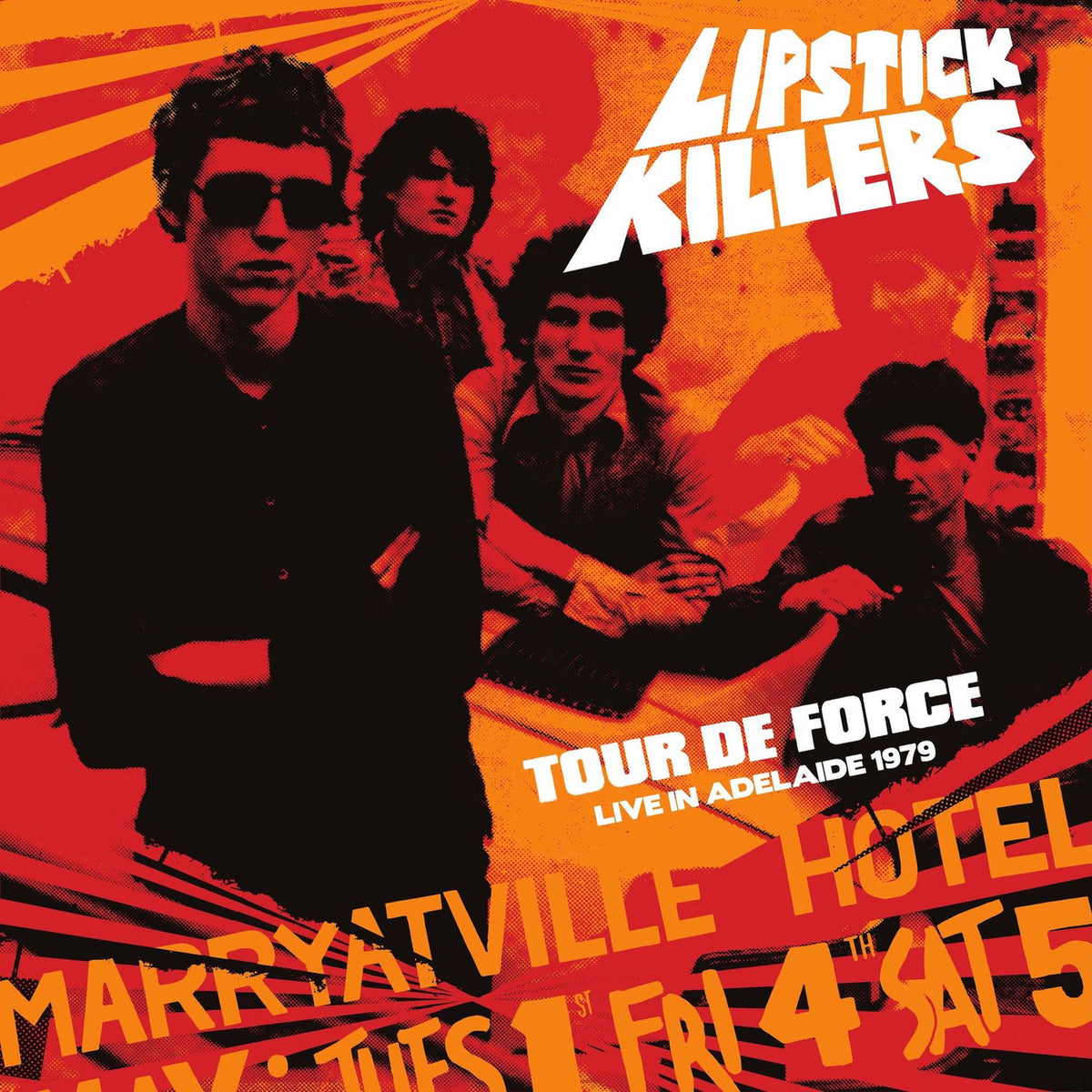 Lipstick Killers – Tour De Force - Live In Adelaide 1979 vinyl cover