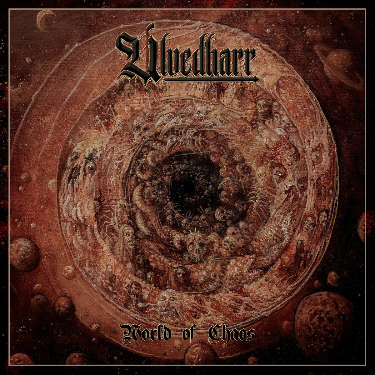 Ulvedharr – World of Chaos vinyl record cover