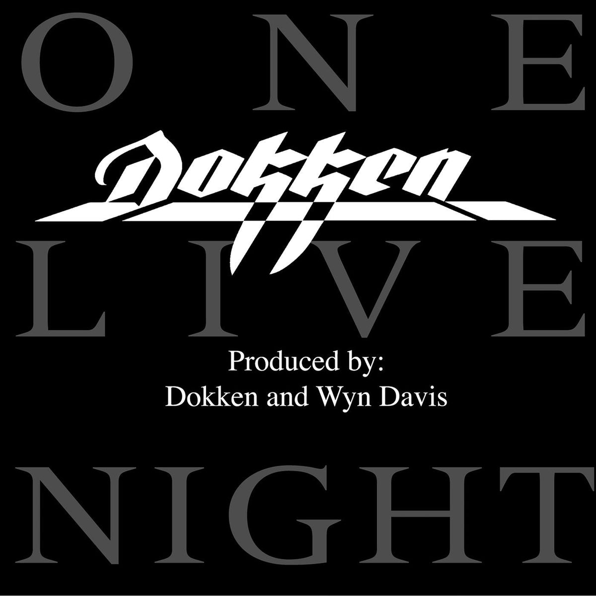 Dokken – One Live Night vinyl record cover