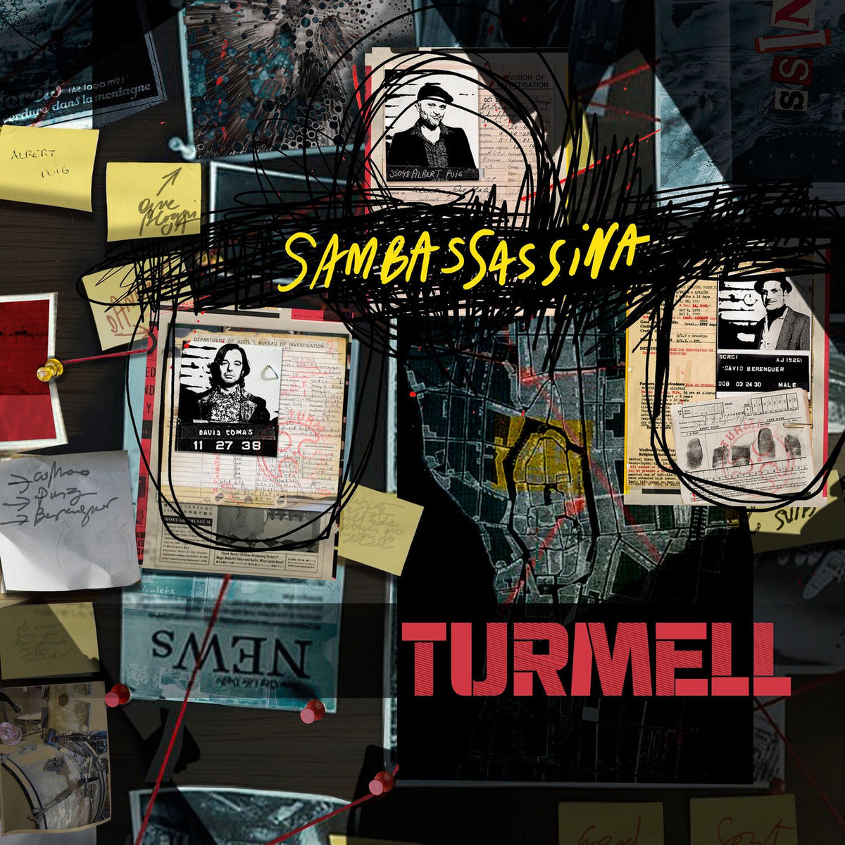 Turmell – Sambassassina vinyl record cover
