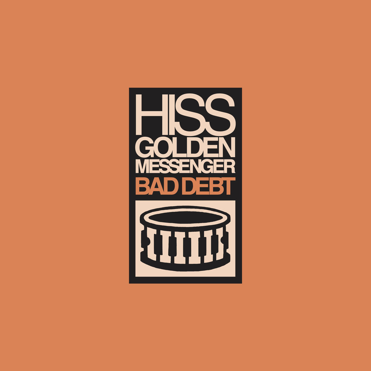 Hiss Golden Messenger – Bad Debt vinyl record cover