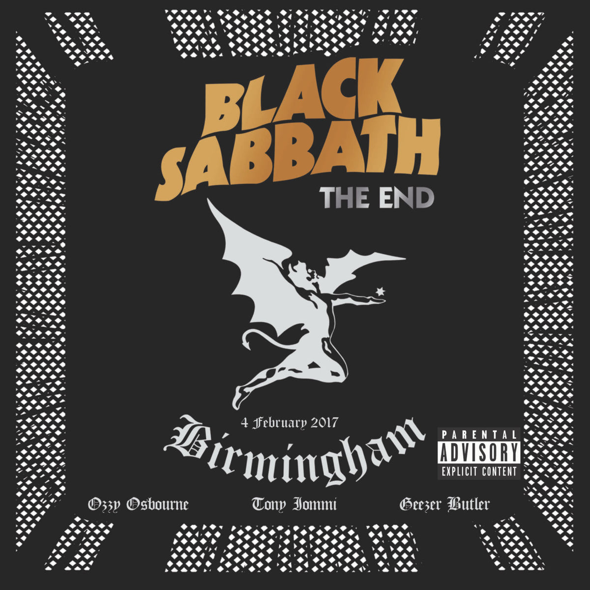 Black Sabbath – The End (LTD BLUE 3LP) vinyl record cover