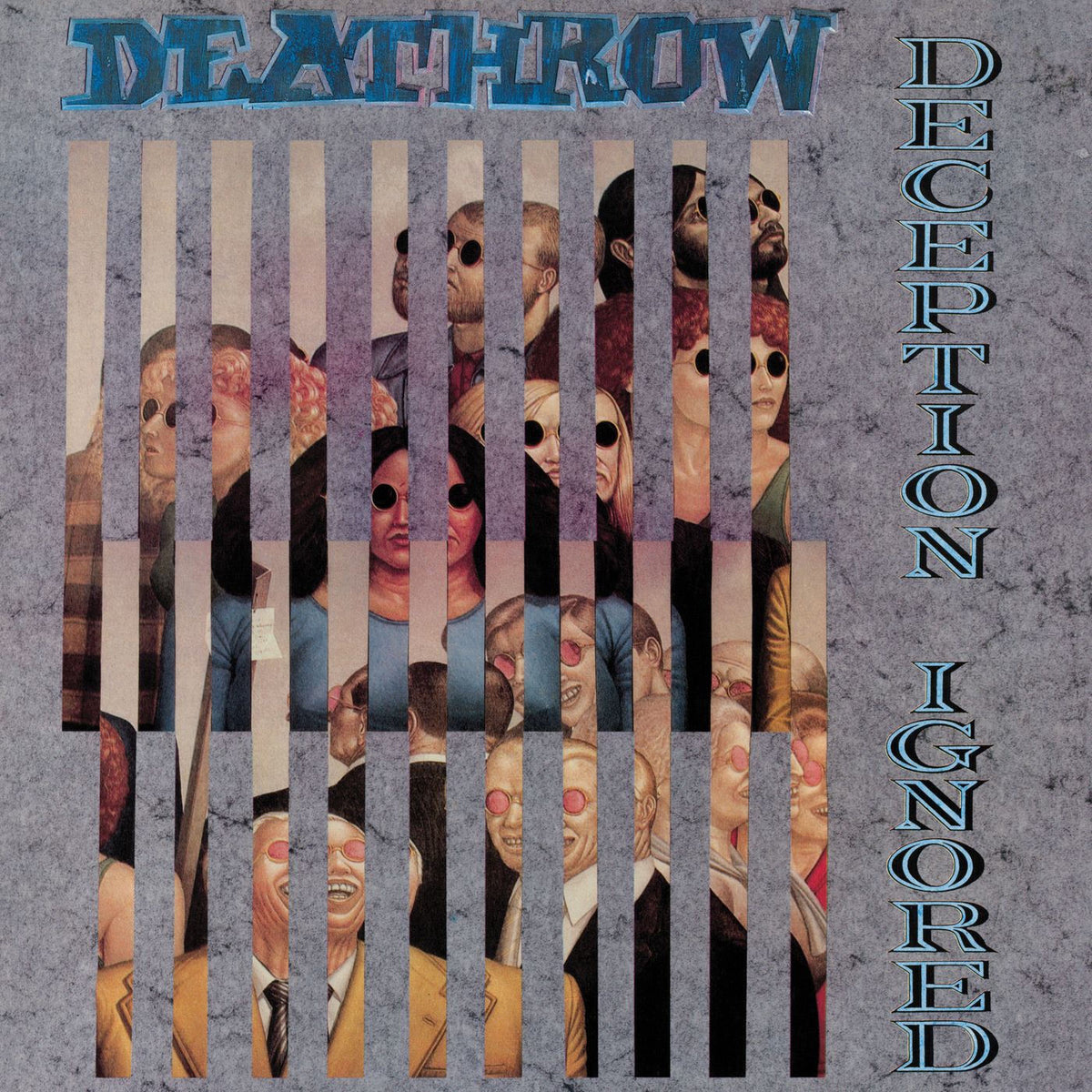 Deathrow – Deception.. -Coloured- vinyl record cover