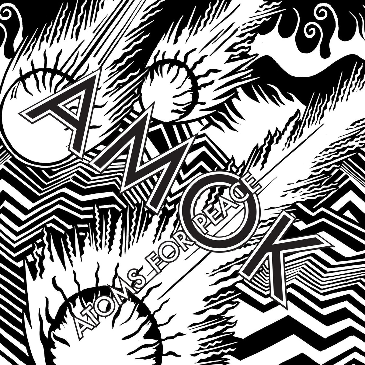 Atoms for Peace – Amok vinyl record cover