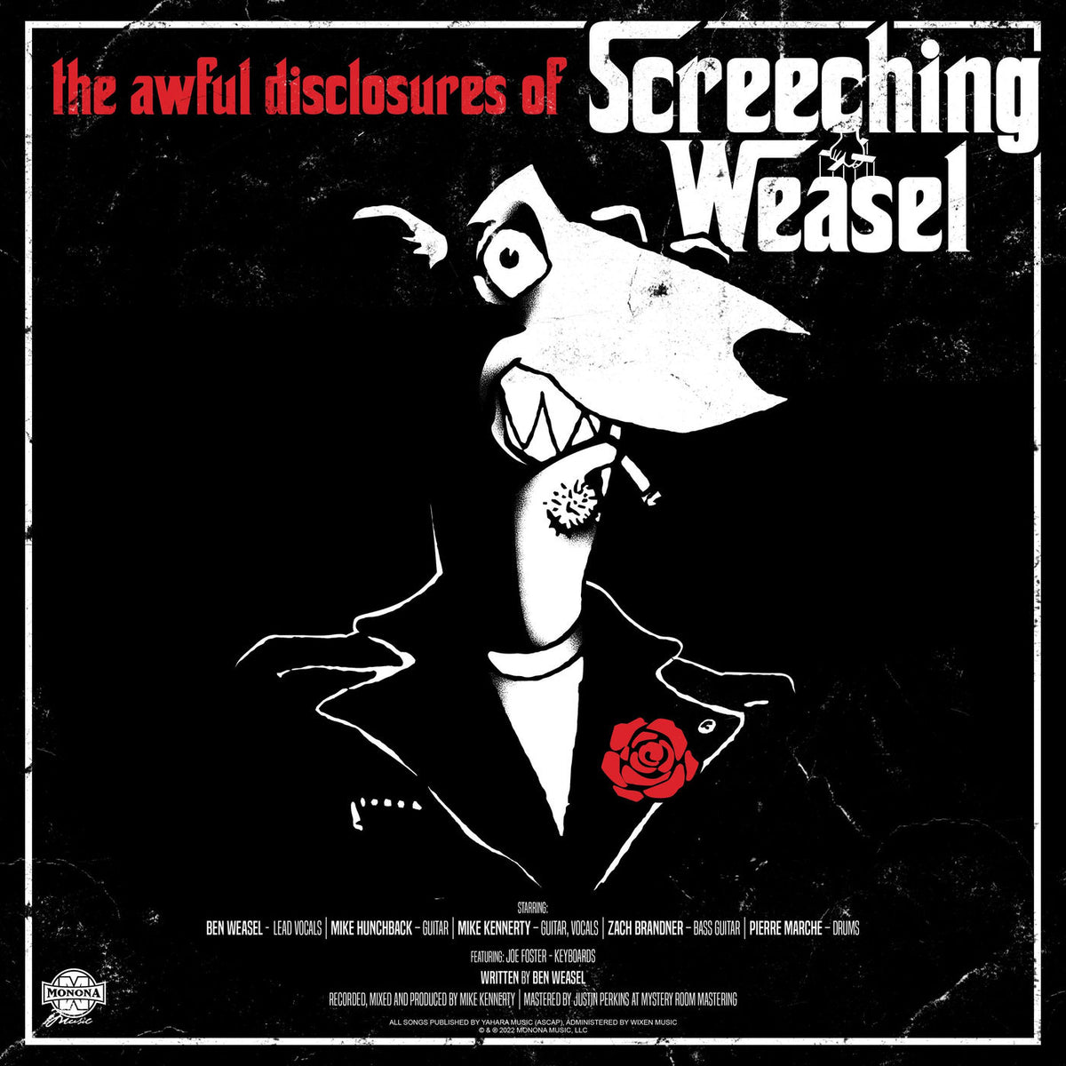 Screeching Weasel – The Awful Disclosures of Screeching Weasel vinyl record cover