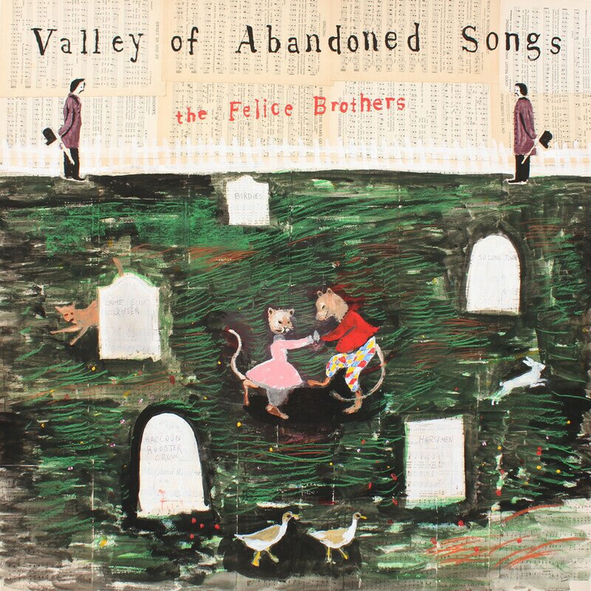 The Felice Brothers – Valley of Abandoned Songs vinyl cover