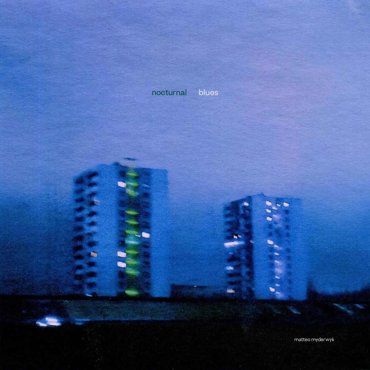 Matteo Myderwyk – Nocturnal Blues vinyl cover