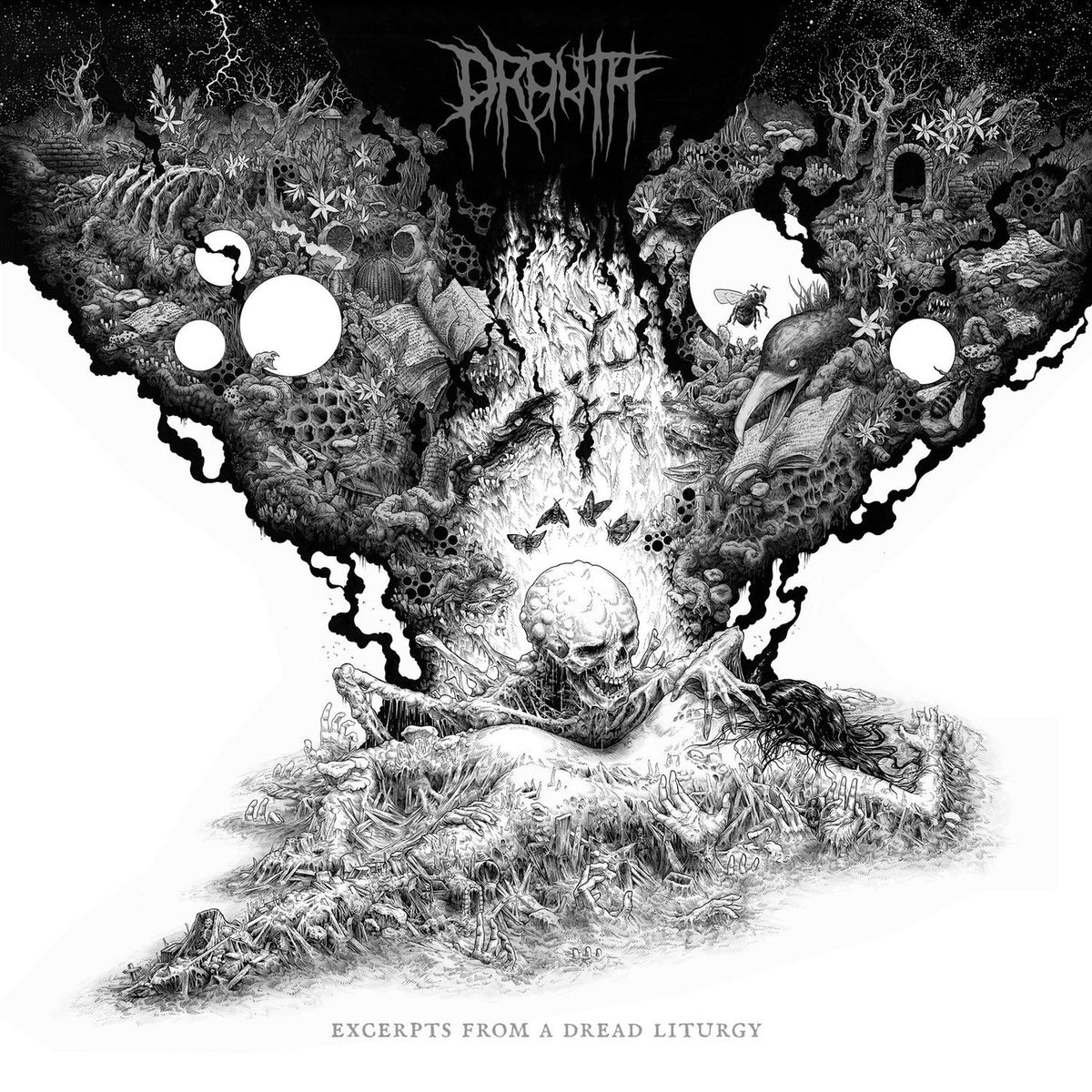 Drouth – Excerpts From A Dread Liturgy vinyl record cover