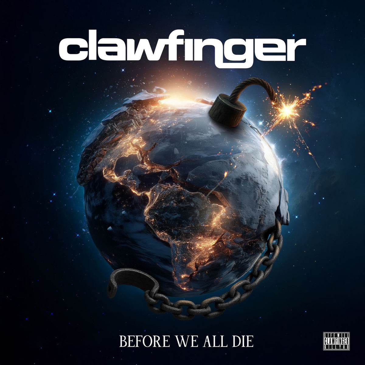 Clawfinger – Before We All Die vinyl record cover