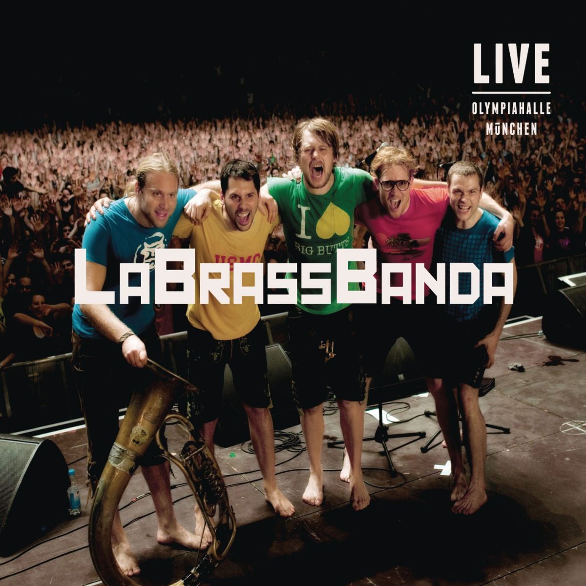 Labrassbanda – Live Olympiahalle Munchen (180G) (GER) vinyl record cover